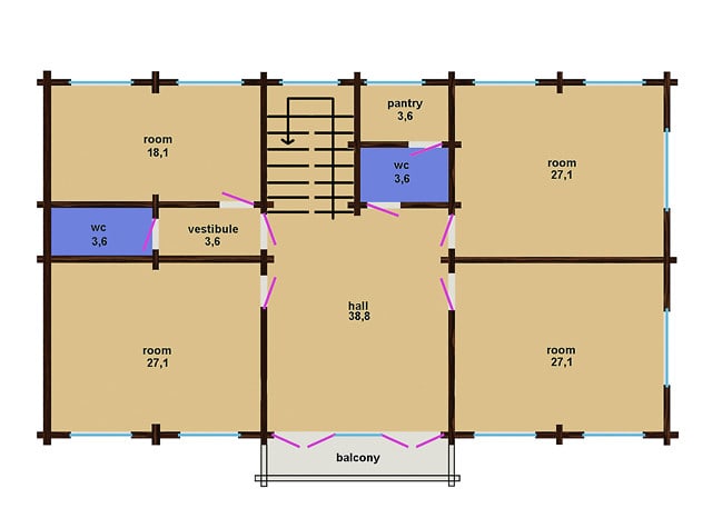 Wooden homes designs 200-400 m&sup2;