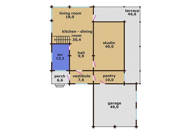 Wooden house plans