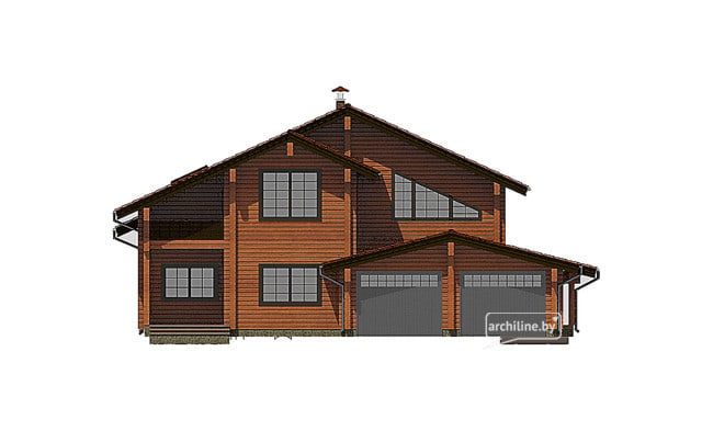Wooden homes designs 200-400 m&sup2;