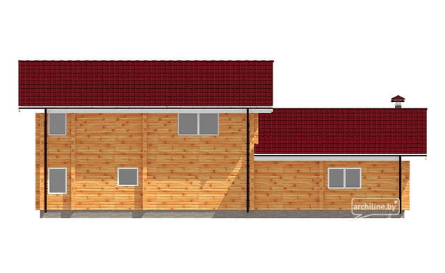 Wooden homes designs 50-200 m&sup2;