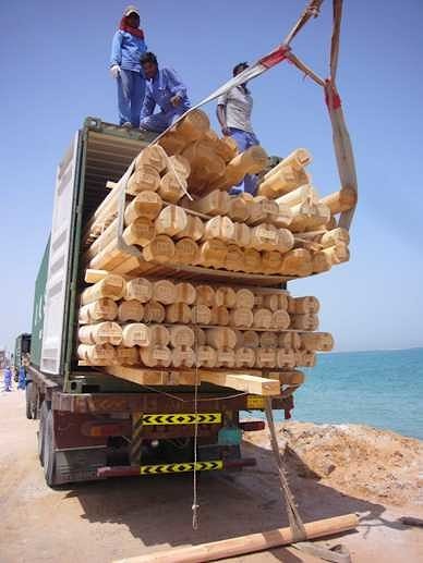 Wood home construction in UAE Ras Al Khaimah