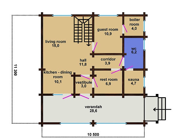 Log cabin plans