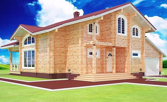 Wooden homes designs 50-200 m&sup2;