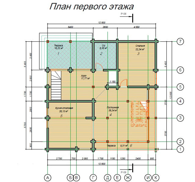 Wooden house plans