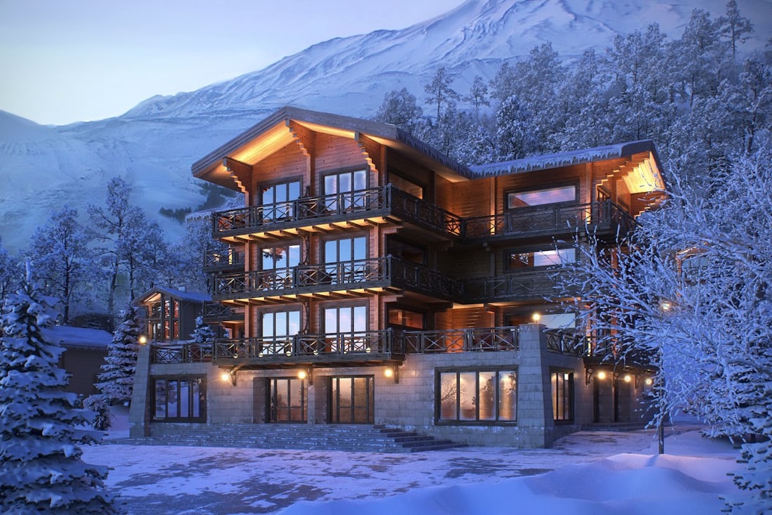 Amasing wooden house design "Wooden Tower" 