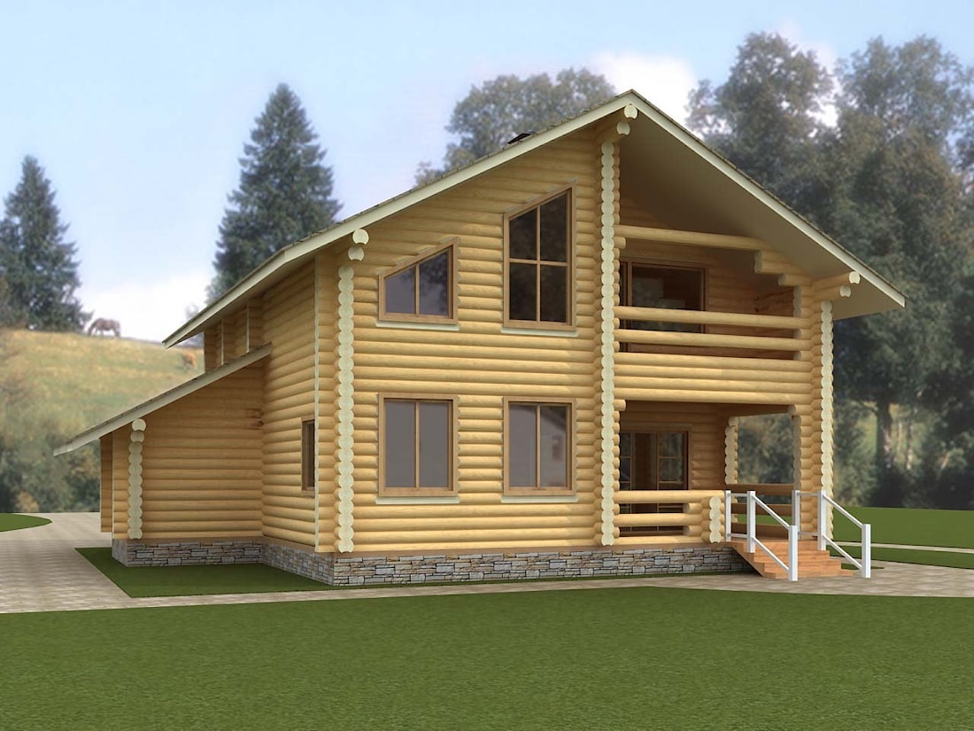 Wooden homes designs 50-200 m²