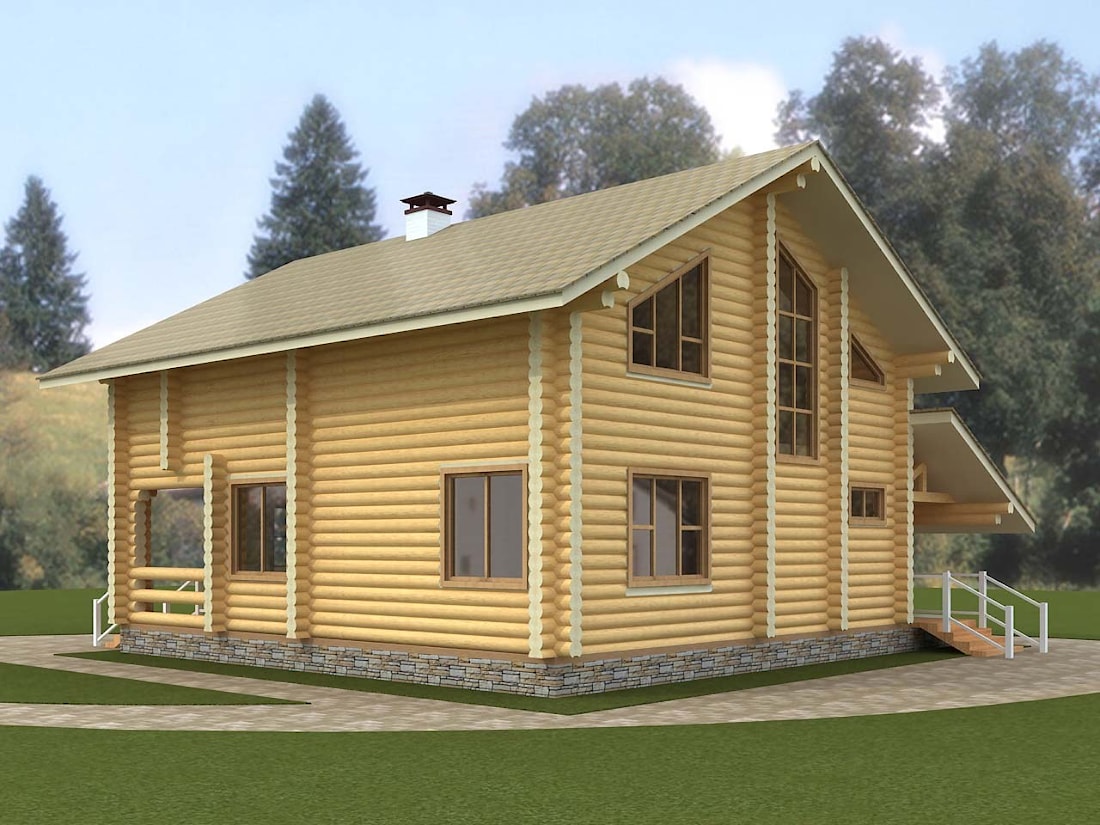 Wooden homes designs 50-200 m²