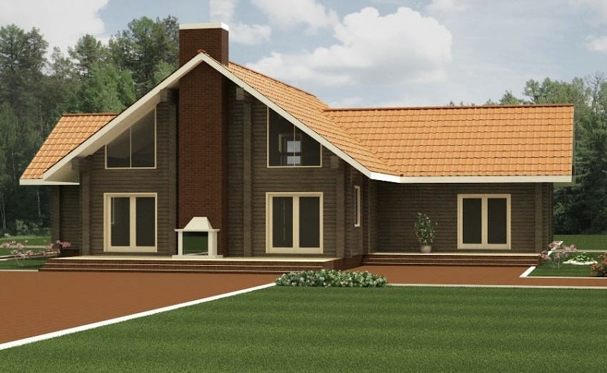 Wooden homes designs 200-400 m²