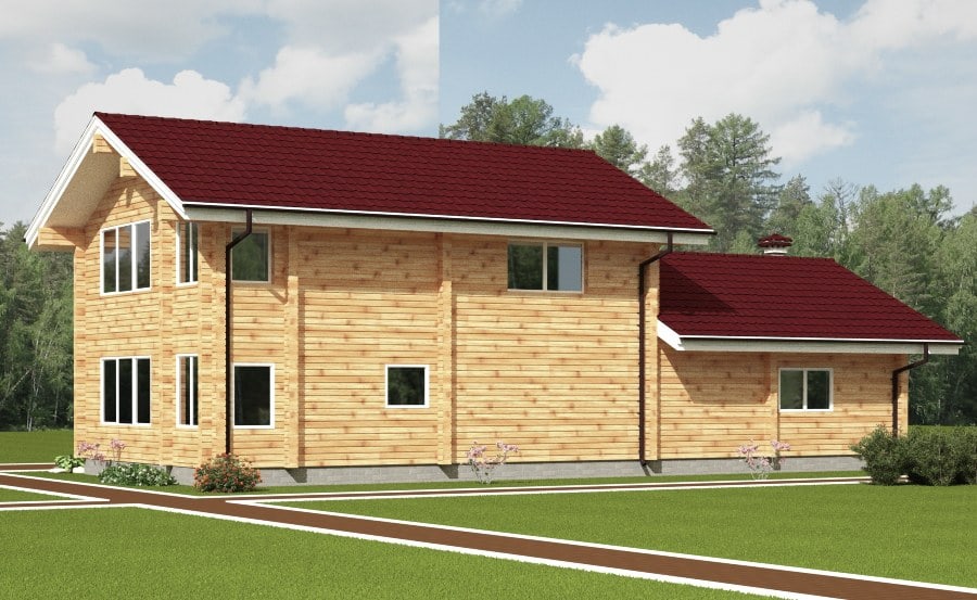 Wooden homes designs 50-200 m&sup2;