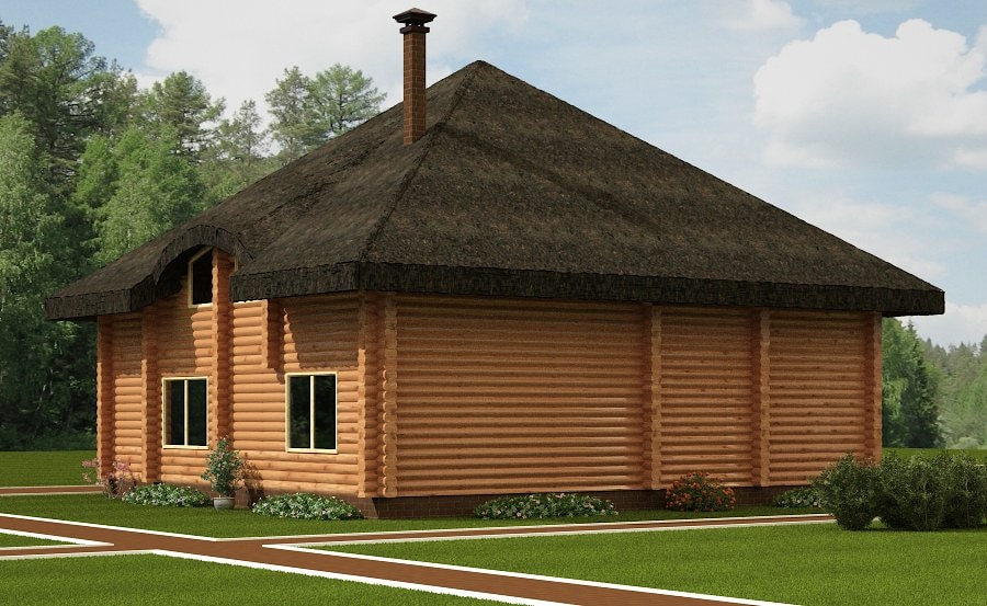 Wooden homes designs 200-400 m²