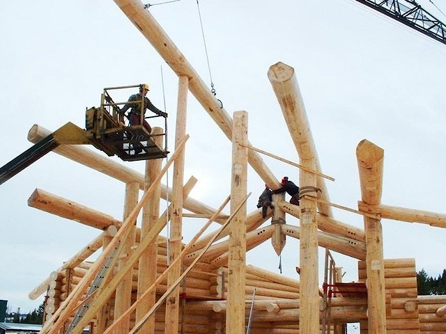 Canadian Wooden house