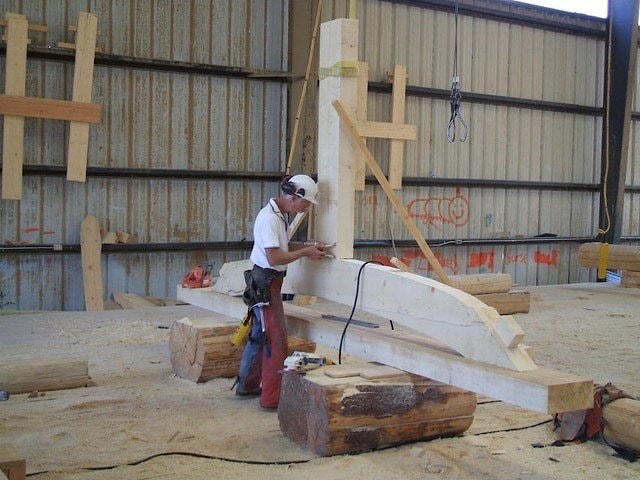 Wooden house from Canada