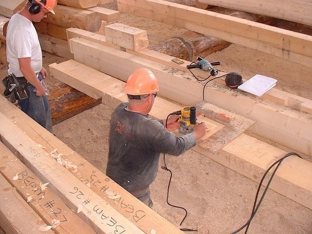 Wooden house from Canada