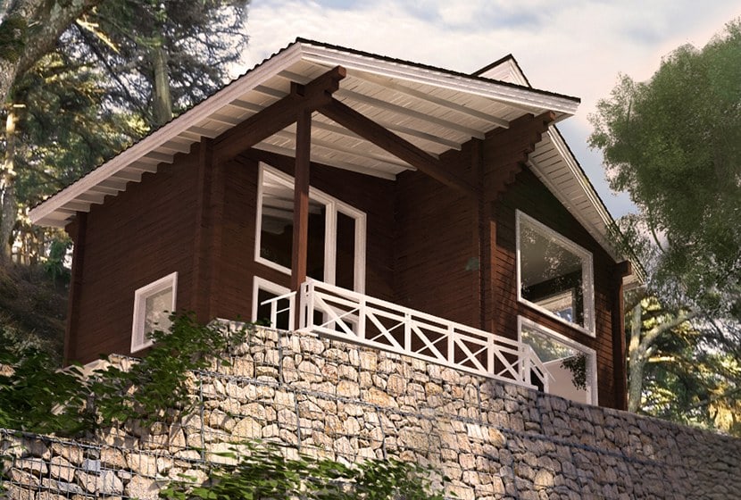 Wooden house "Aisha" in the mountains of Algeria   