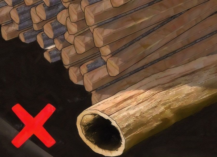 Remove cellulose based debris from around your wooden house