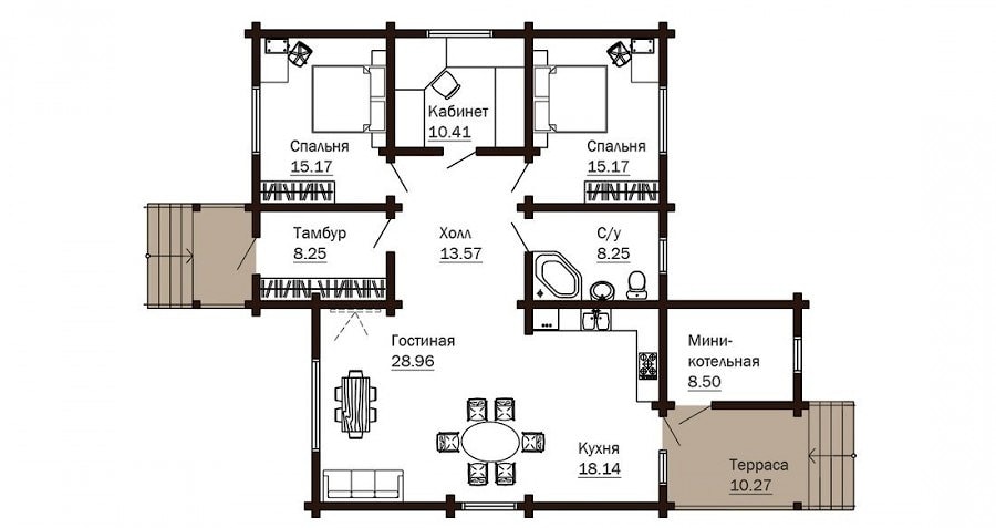 How to choose the construction of a wooden house?