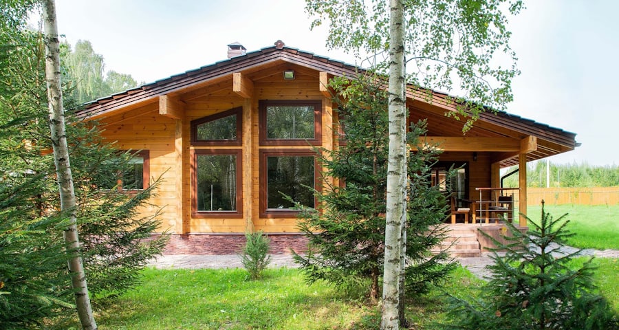 Wooden house plans: Wooden bungalow "Mirage 99"  