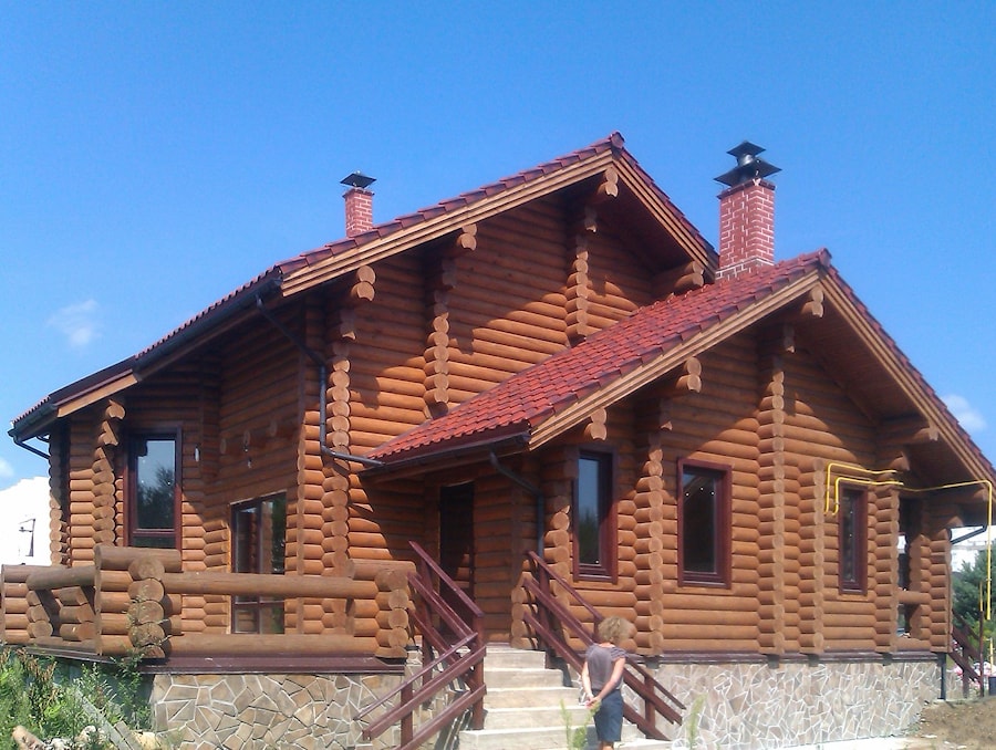 Wooden house plans: Modern polish wooden house "Stella" 203 m²  