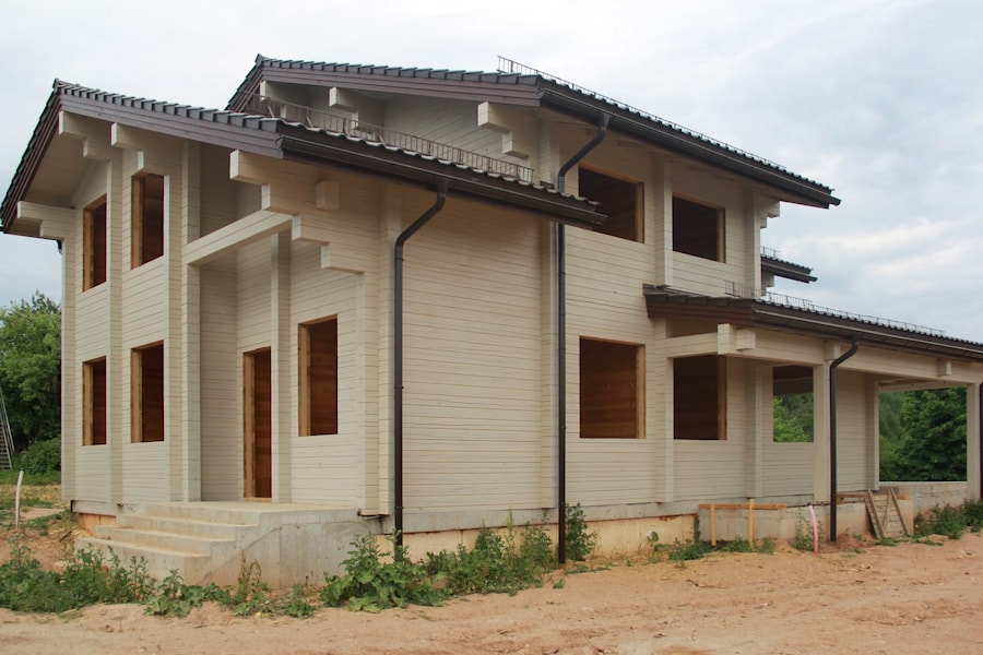 Wooden house plans: Polish wooden house "Agnieszka" 220 m²  