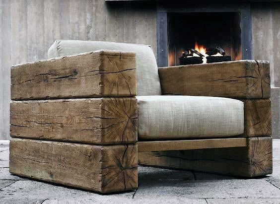 Furniture made of timber