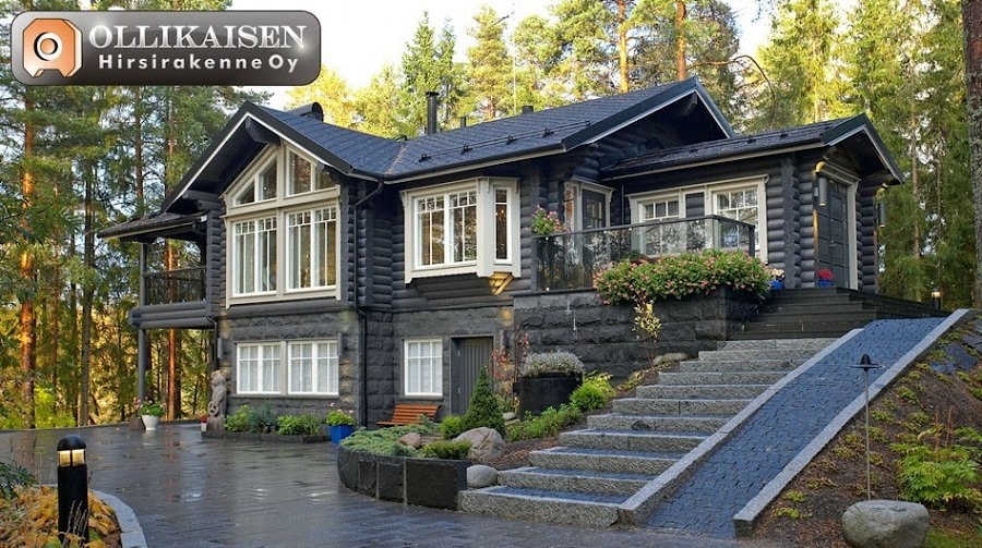 Finnish wooden house Kontio Velaatta 169 m²  