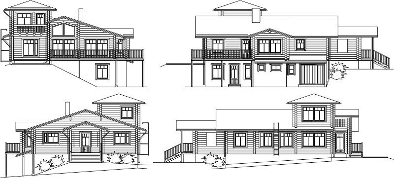 House Designs: Taulaniemi Wooden House