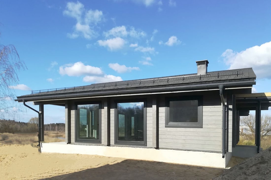 Scandinavian wooden house "Morning"