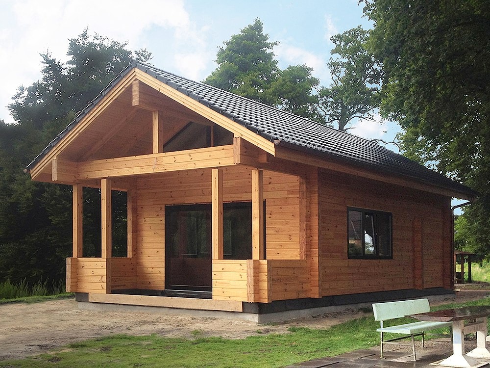 Export of wooden houses from Belarus 