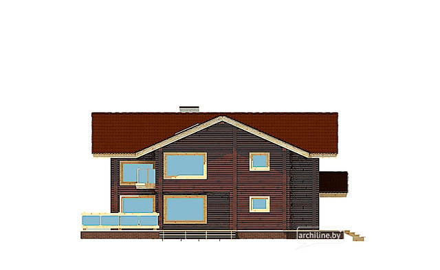 Wooden homes designs 200-400 m²