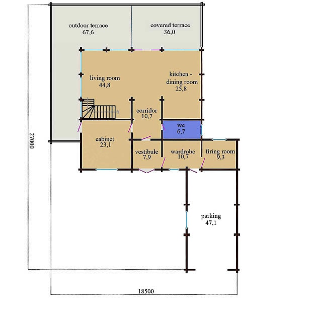 Wooden house plans