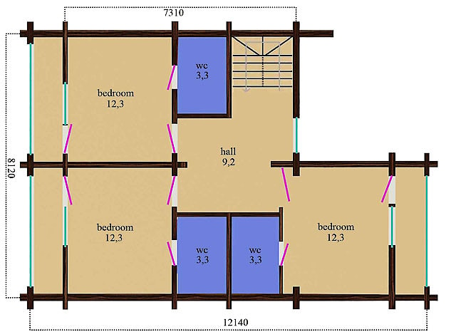 Log Cabins Plans