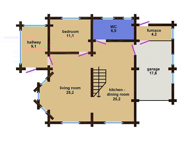 Log cabin plans