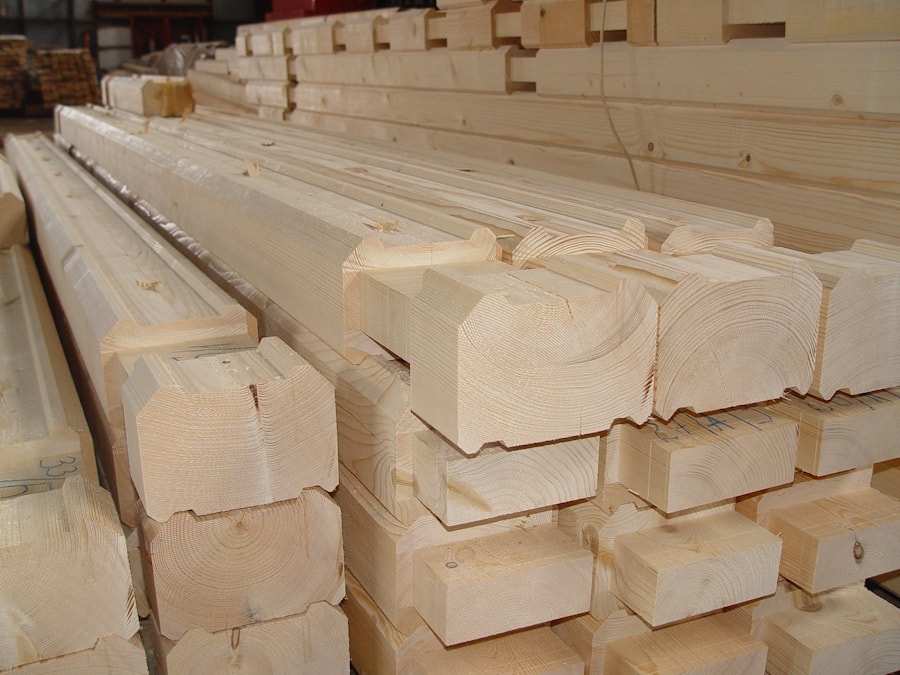 Profiled dry timber  