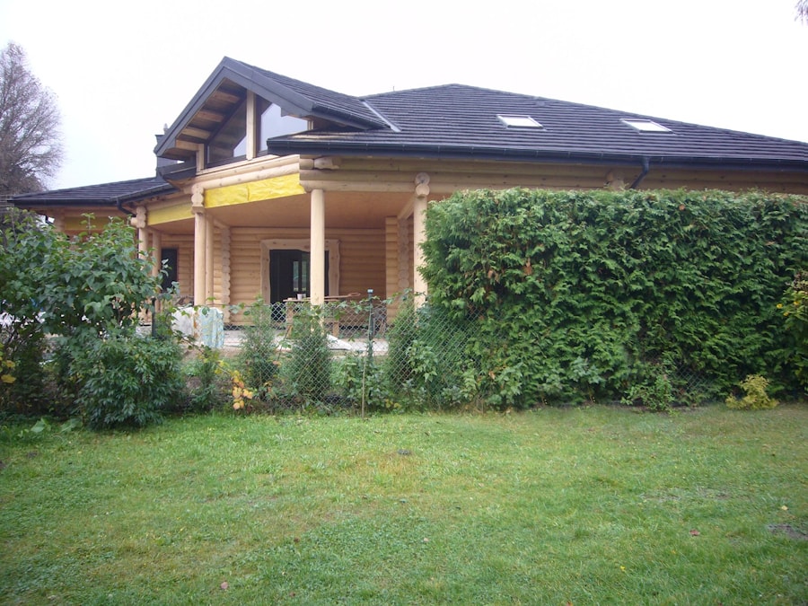 Log cabin plans: Wooden homes with sauna on the ground floor 209 m²