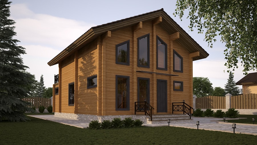 Wooden Houses TOP Designs: Wooden prefabricated home "Kontio"   