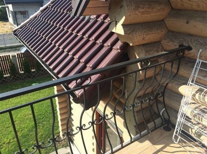 Roof Of A Wooden House