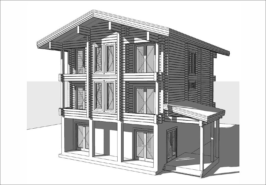 Experience Unparalleled Craftsmanship with Archiline Wooden Houses: Your Dream Four-Story Laminated Veneer Lumber Hotel in Georgia  