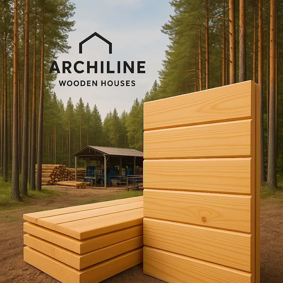 Timber lining for construction (Export)  