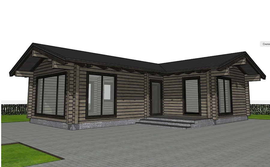 Build an American house in the US - a wooden house from Belarus for New Hampshire   
