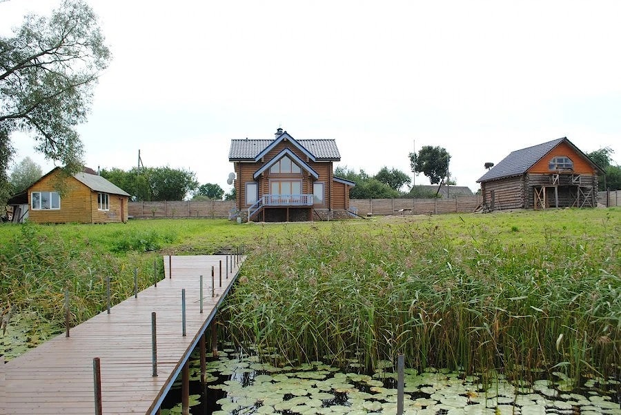 Wooden house made of timber "On the Seven Winds" 218 m 2  