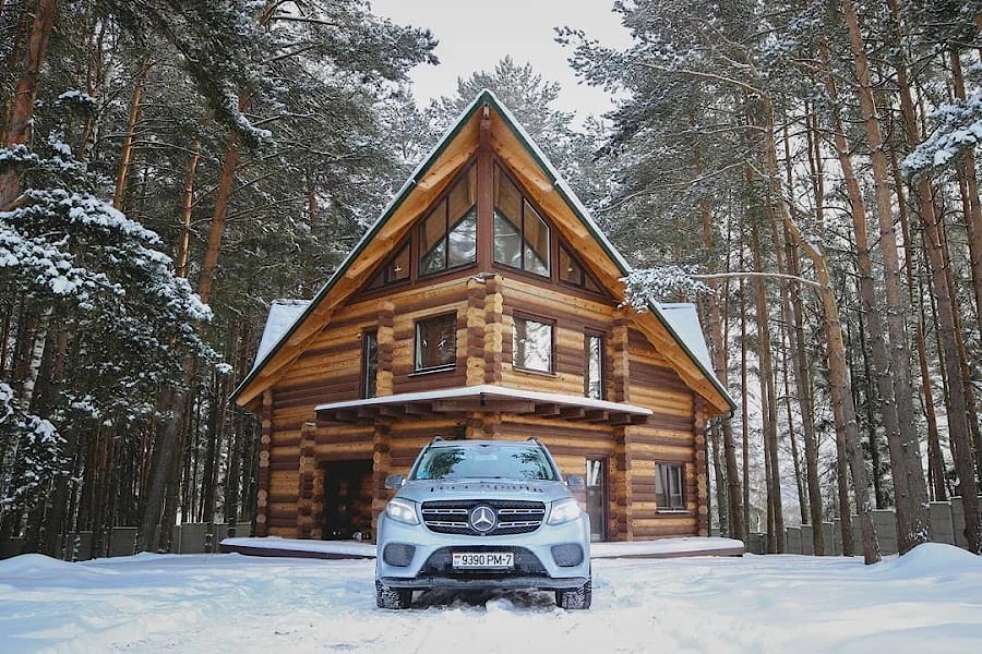 "Forest Lighthouse" - wooden residence 214 m 2   