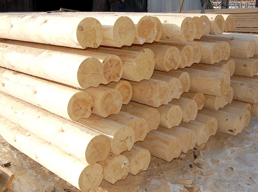 Round Log Timber Frame 15 Round Wood Timber Building Ideas | Timber